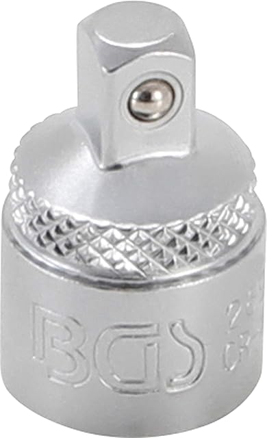 BGS 269 | Adapter klucza nasadowego | gniazdo czworokątne 10 mm (3/8") - trzpień czworokątny 6,3 mm (1/4")