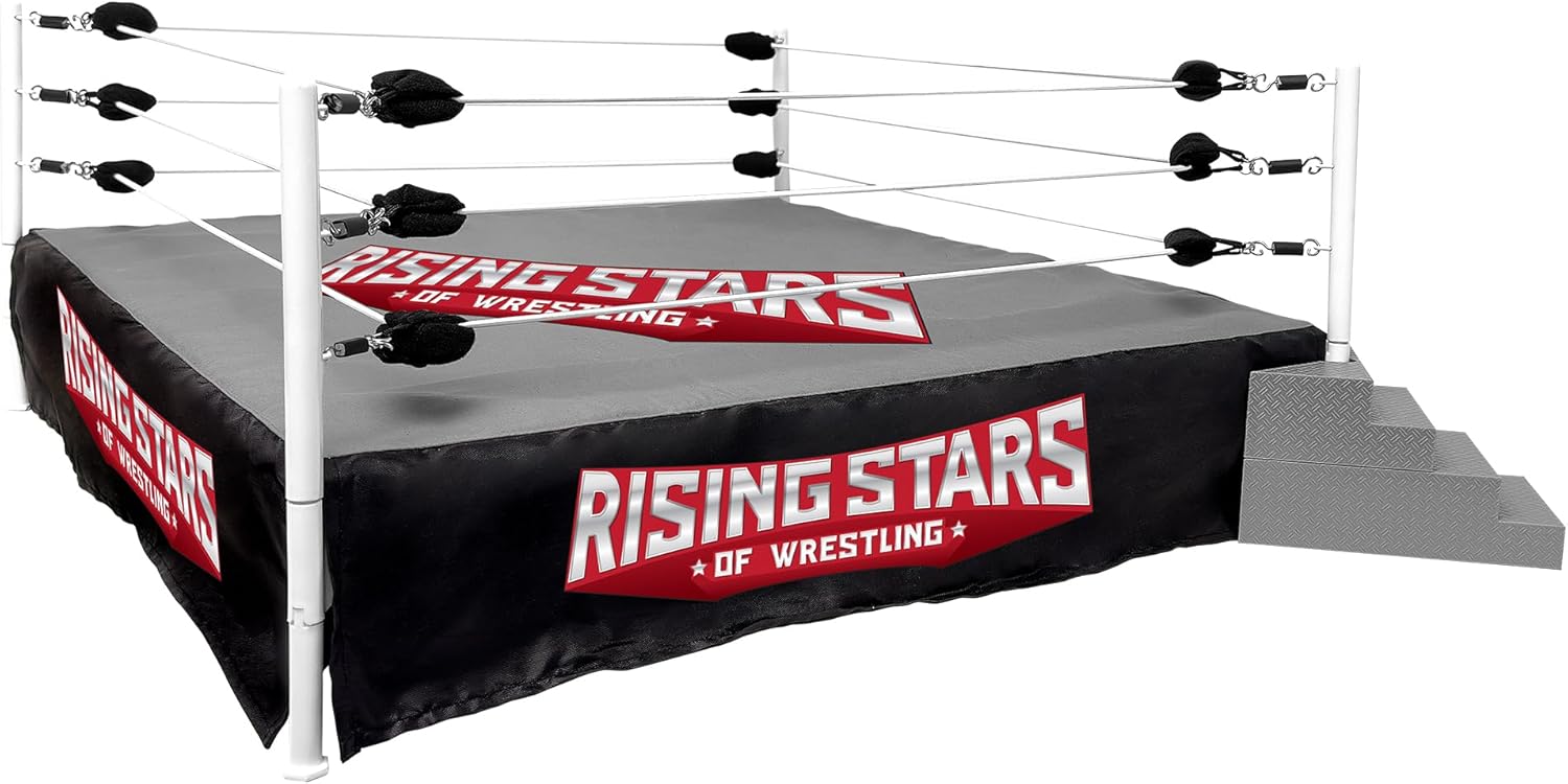 Rising Stars of Wrestling Ring for Wrestling Action Figures