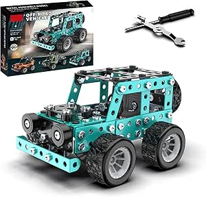 Amazon.com: MocArt STEM Projects, Metal Off Road Car Models ...