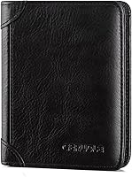 Amazon.com: GERUOLA Mens Leather Wallet，Mens Trifold Wallet, RFID