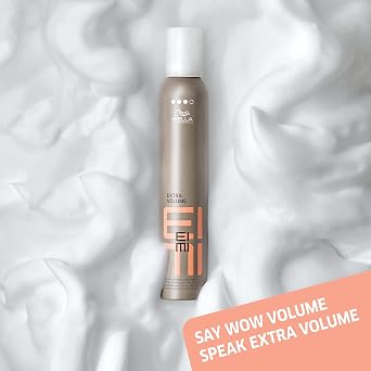Wella Professionals EIMI | Extra Volume Hair Mousse | Heat Protection | Level 3 Hold