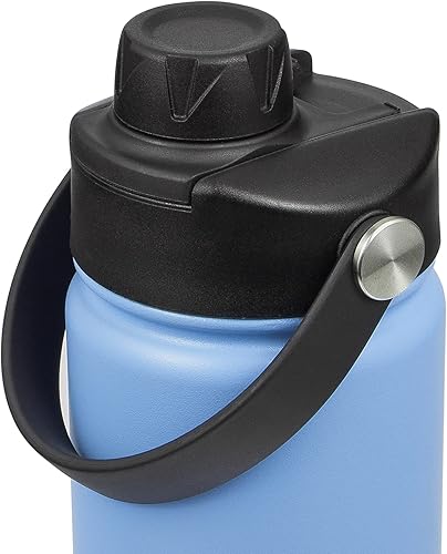 Miniatura 9 de Combo de tapa de boquilla y funda protectora de silicona para botella de agua Hydro Flask de boca ancha de 32 onzas y 40 onzas, funda antideslizante