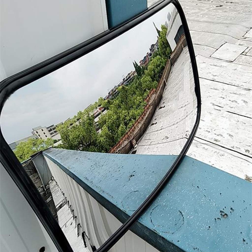 zyy Miroir De Circulation Miroirs De Sécurité 40cm 60cm pour La Route Sécurité Et Sécurité des Magasins avec Ajustable Support De Fixation (Size : 40cm*60cm)