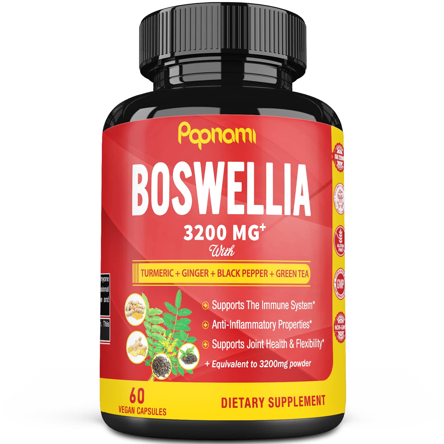 Buy Boswellia Serrata Extract s equivalent to 3200mg with Turmeric
