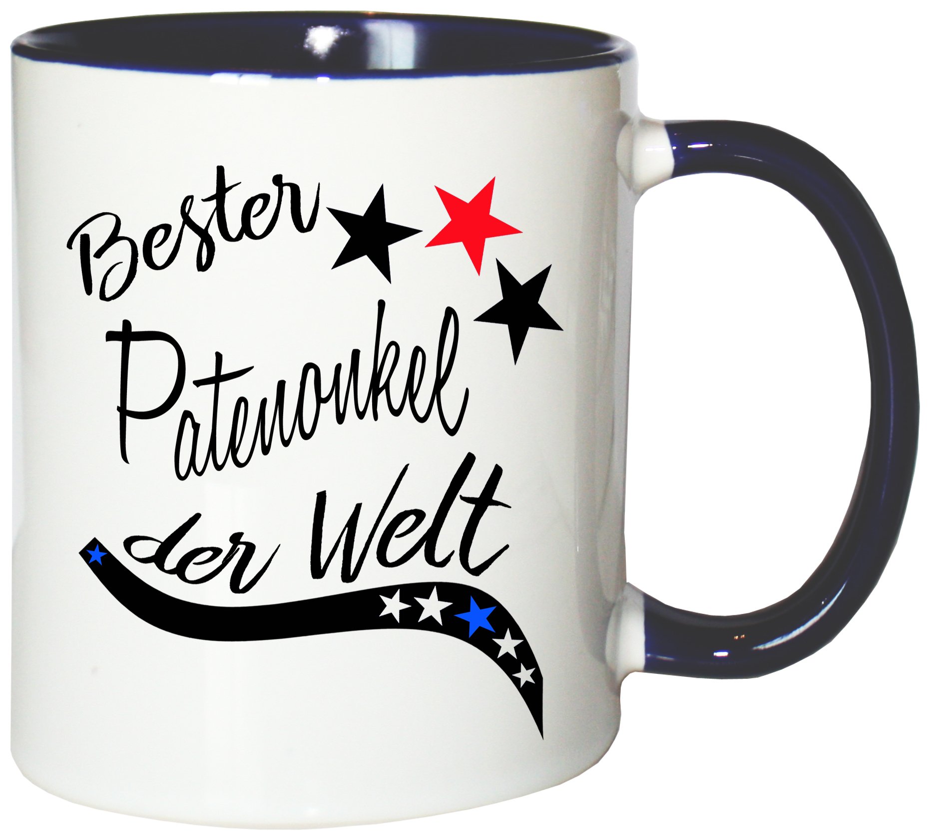 Mister Merchandise Kaffeebecher 'Helden Ohne Umhang Nennt Man Patenonkel' – 330 Ml, Spülmaschinenfest | Geschenkidee