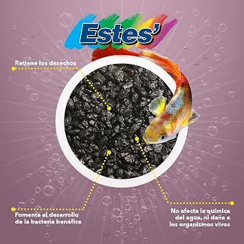 Special Black Aquarium Gravel for Freshwater Aquariums, 5-Pound Bag