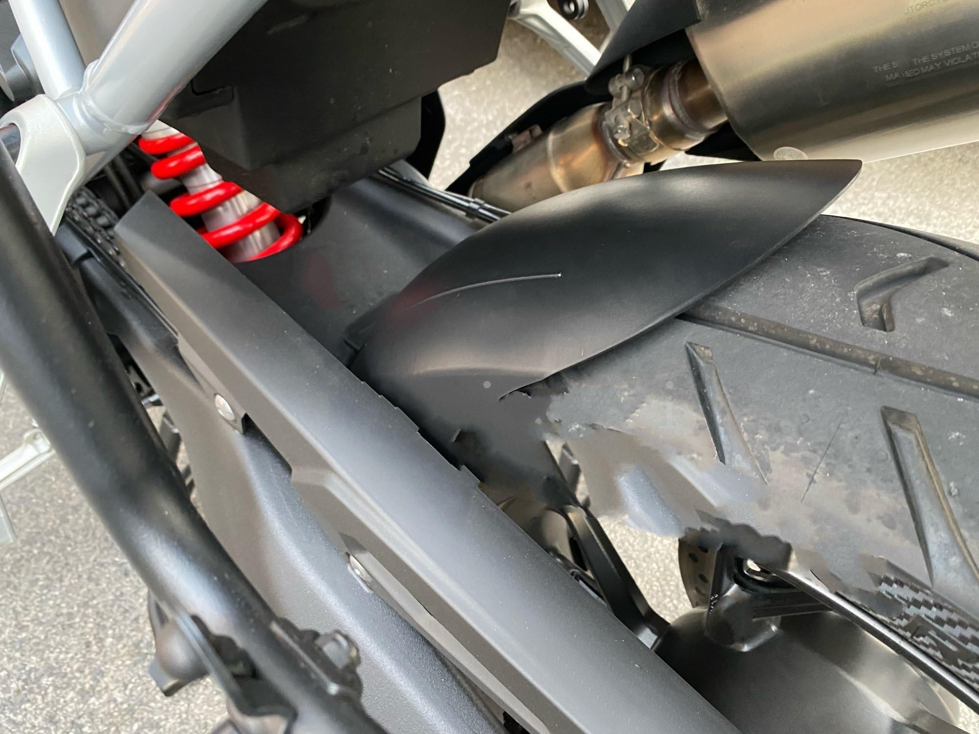 Parafango posteriore per motocicletta, paraspruzzi per pneumatici, per Triumph, per TIGER 900 GT, per 850 Pro, per RALLY 2020 2021 Parafango per moto