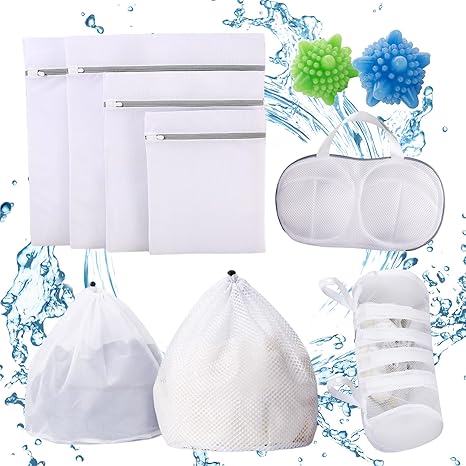 Amazon Co Jp 洗濯ネット ブラジャー ブラジャー専用ネット 三重保護 大きいサイズ 洗濯機 洗濯 型崩れ防止 絡み防ぎ 細かいメッシュ 乾燥機対応 旅行収納バッグ ハンドル付き ブラ用 ブラジャー専用2枚入り ホーム キッチン