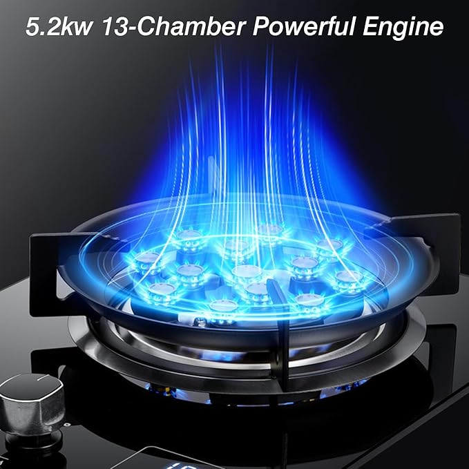 Estufa de Gas de 1 Puesto 5.2KW, Encimera, para Interior y Exterior miniatura 3