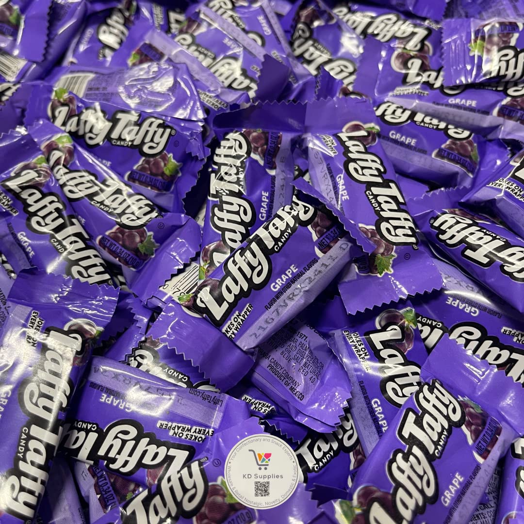 Laffy Taffy Chewy, Tangy, and Tasty Mini Taffy Wrapped Bars in Bulk - (1 Pound) (Assorted) : Grocery & Gourmet Food