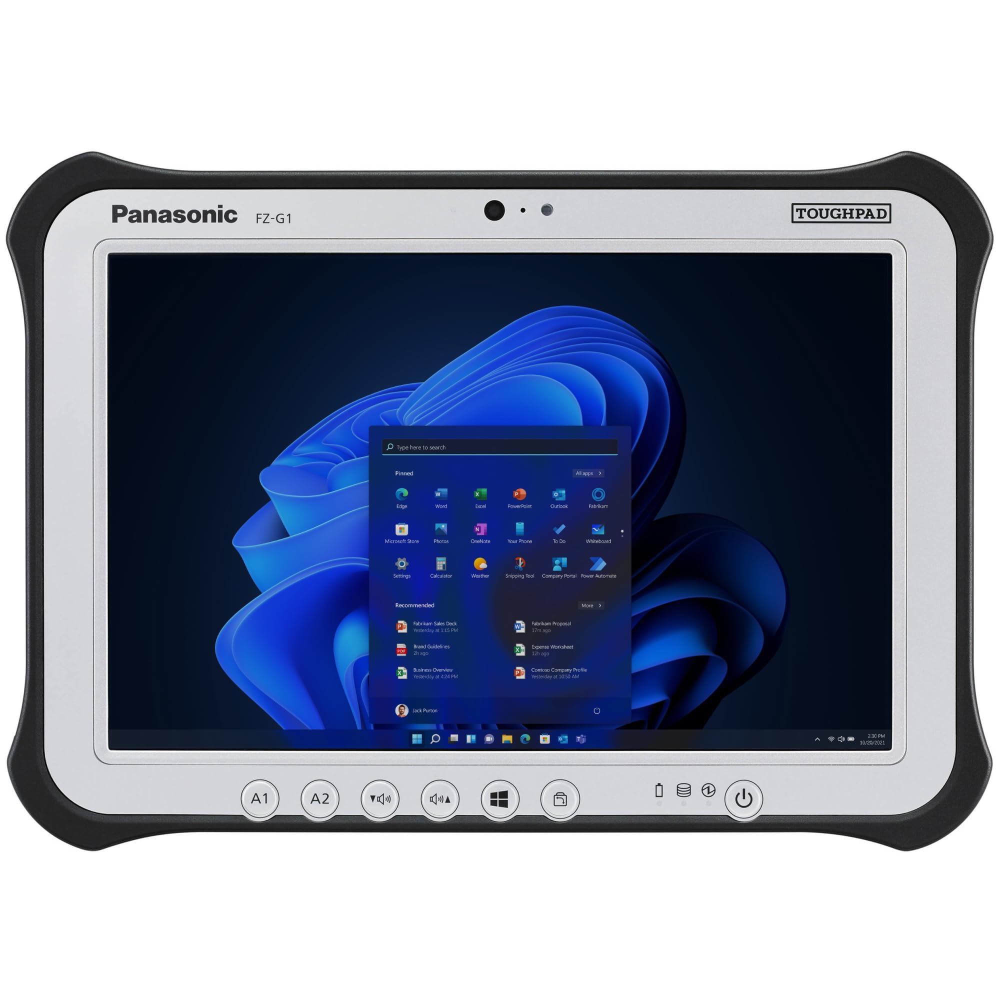 Windowsタブレット本体 Toughpad FZ-G1 i5-7300U 8GB SSD128GB Panasonic Toughpad FZ-G1 MK5 con touchscreen Tablet PC, 10,1