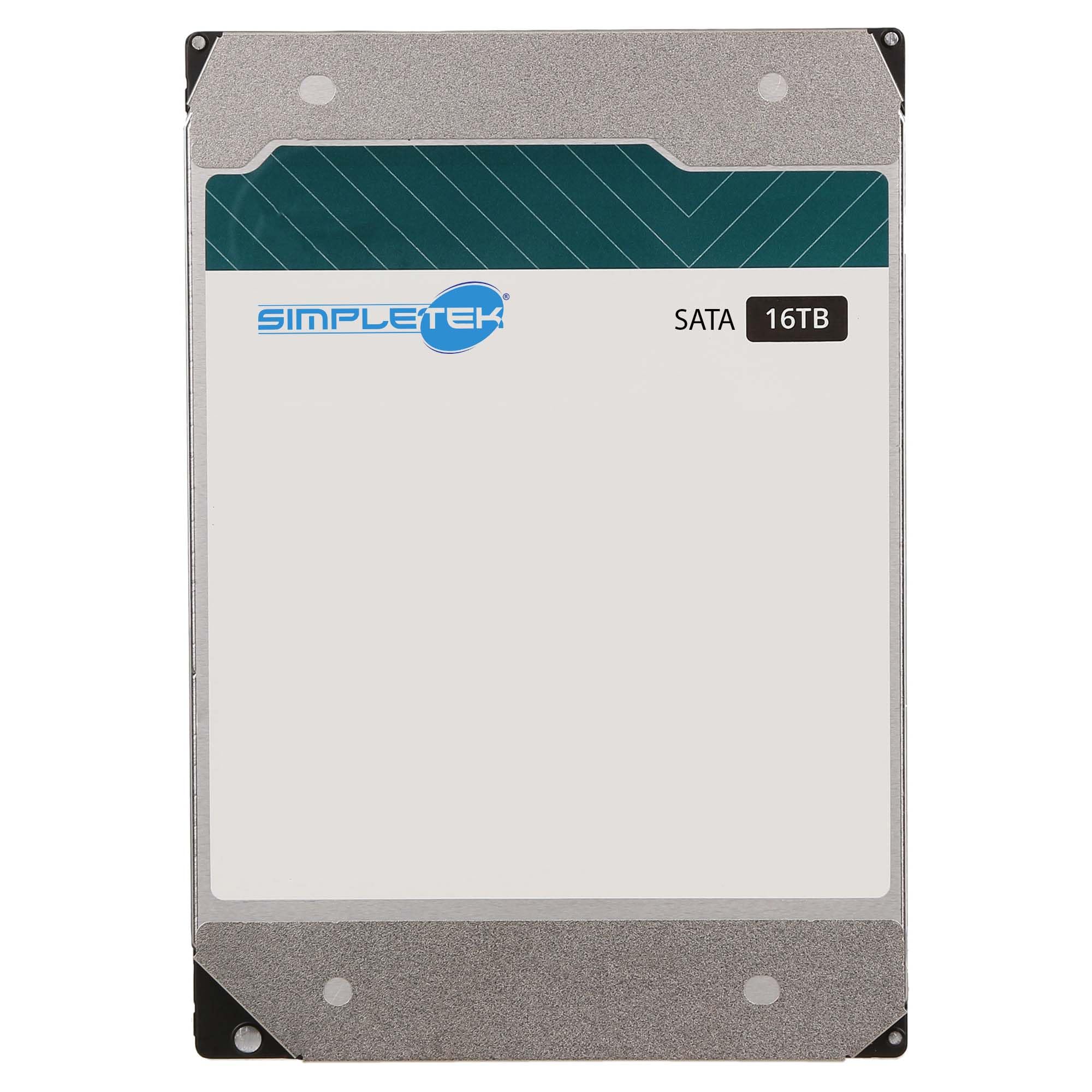 SIMPLETEK - Hard Disk Interno 16TB 3,5" - SATA III 7200rpm - 512MB | Disco rigido HDD ideale per NAS, Server e archiviazione dati