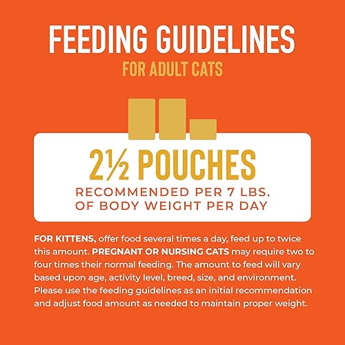 Miniatura 5 de Tiki Cat Aloha Friends Alimento húmedo y sin cereales para gatos de todas las edades, recetas de pollo con calabaza, sobres de 2.5 onzas (paquete de