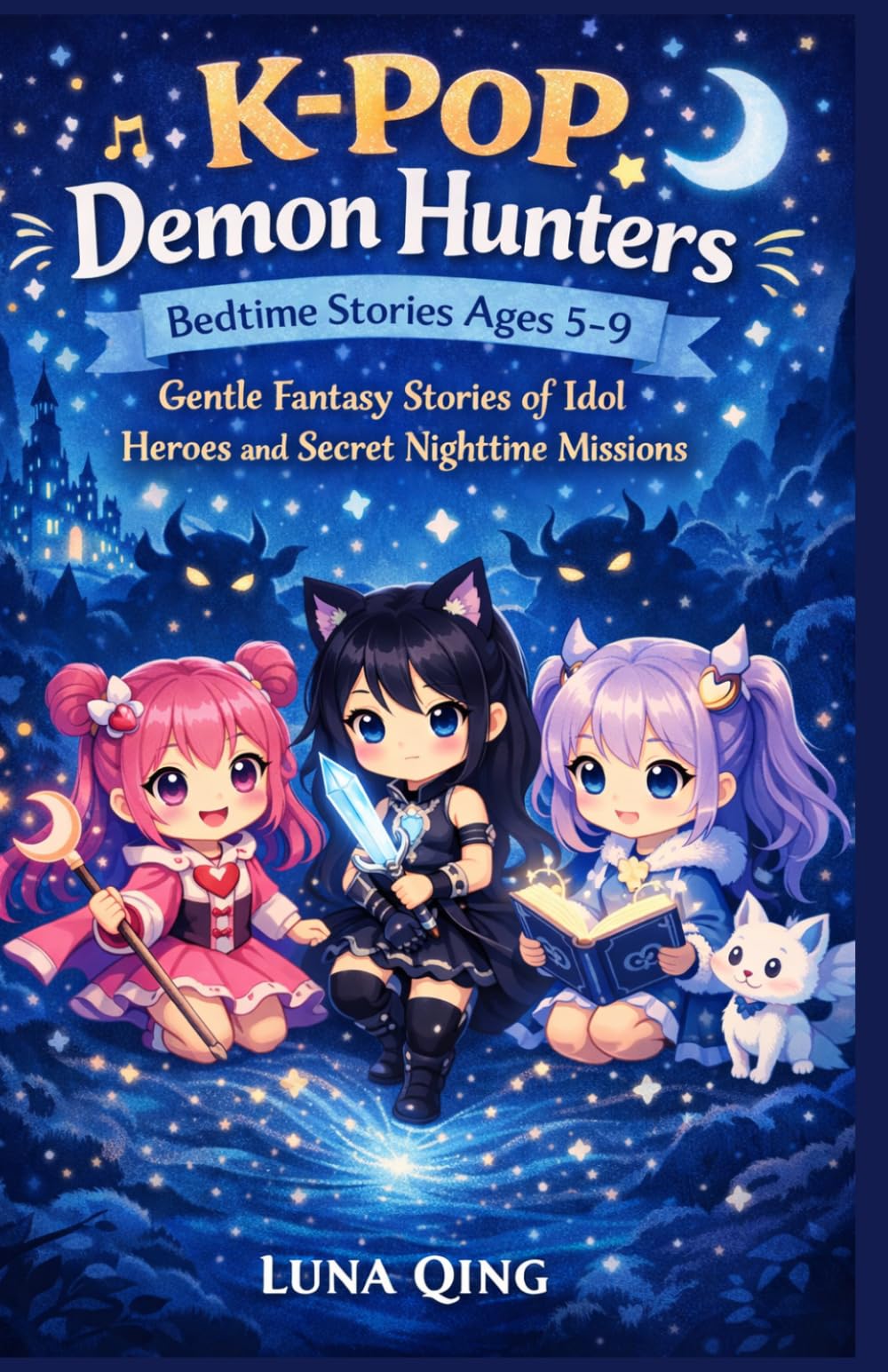 K-Pop Demon Hunters Bedtime Stories Ages 5–9: Gentle Fantasy Stories of Idol Heroes and Secret Nighttime Missions
