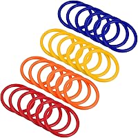 Vista 12 de PATIKIL Juego de anillos de lanzamiento de anillos de carnaval para cabina de juego de recuerdo de fiesta al aire libre