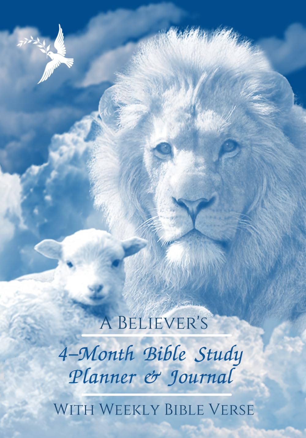 A Believer's 4-Month Bible Study Planner & Journal With Weekly Bible Verse: SOAP Bible Study Journal & Daily Scripture Tracker with quotes from the