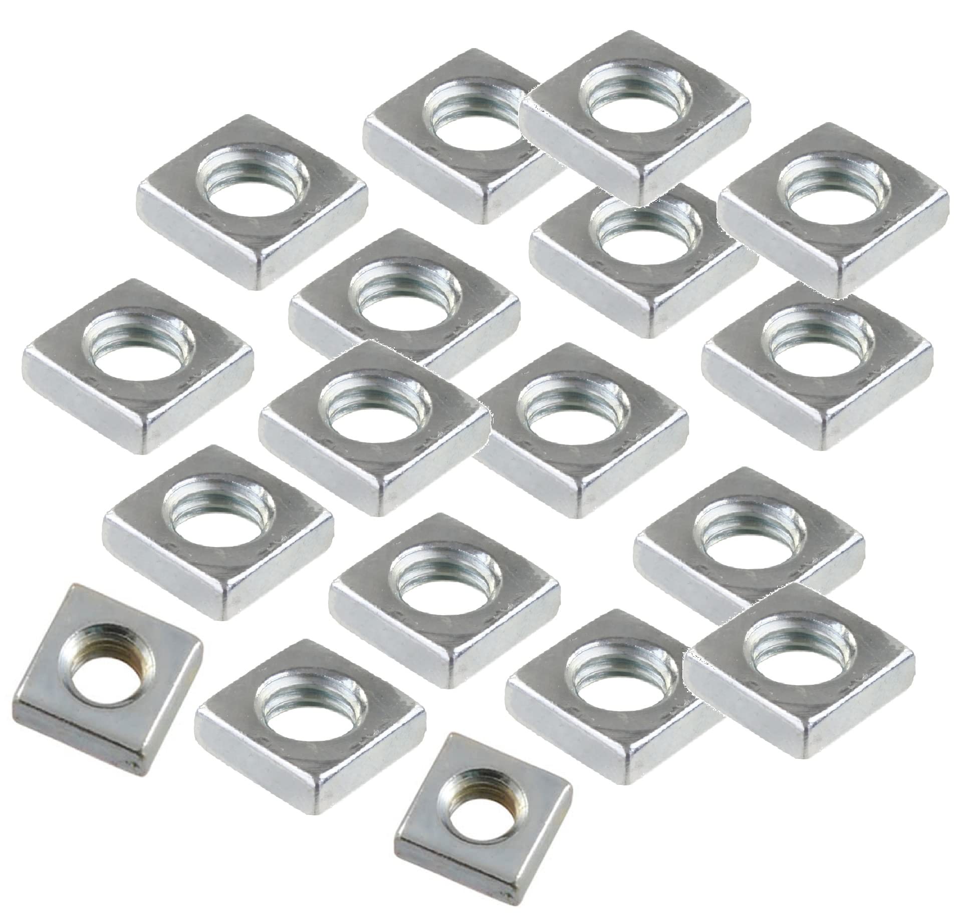 TERF® M10 Square Nut M10 (10mm) Steel Square Nuts Pack of 25 Amazon