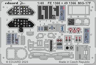 Eduard Sprue Brothers 1:48 Color Zoom PE - MiG-17F Fresco (AMM kit), EDUFE1366