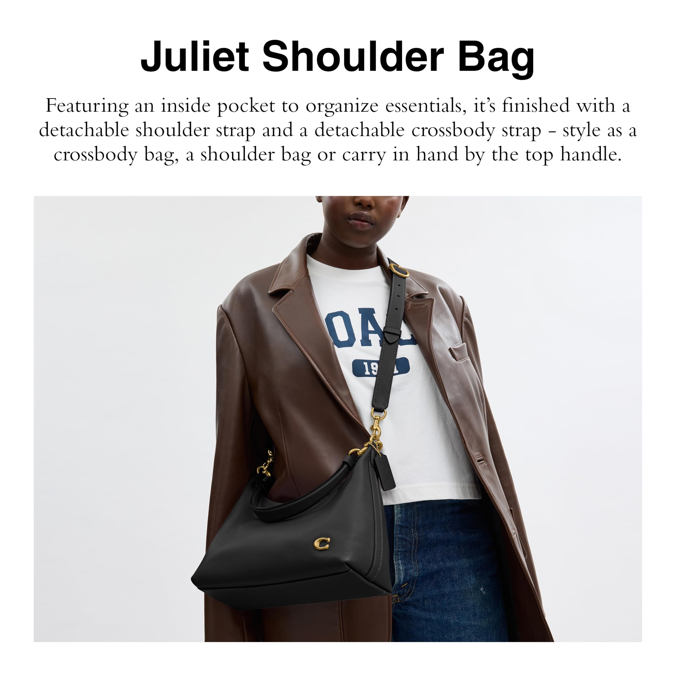 Coach Juliet Shoulder Bag, Black