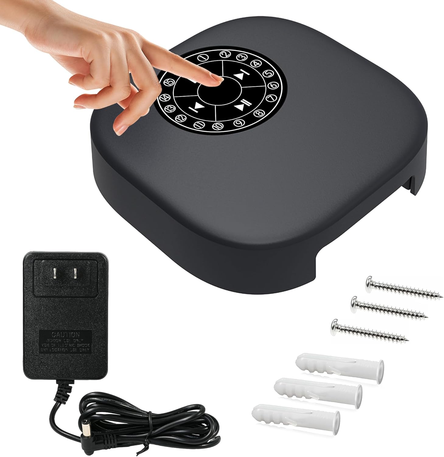 WiFi Smart Sprinkler Controller, Tuya Remote Control Smart Irrigation Controller, Automatic Programmable Water Sprinkler Timer for Garden Lawn Hose Support 2.4G & 5G Max 16 Zones