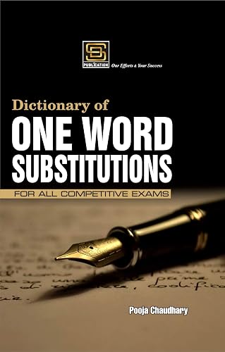 ONE WORD SUBSTITUTION BASIC BOOKS SERIES (English Medium)