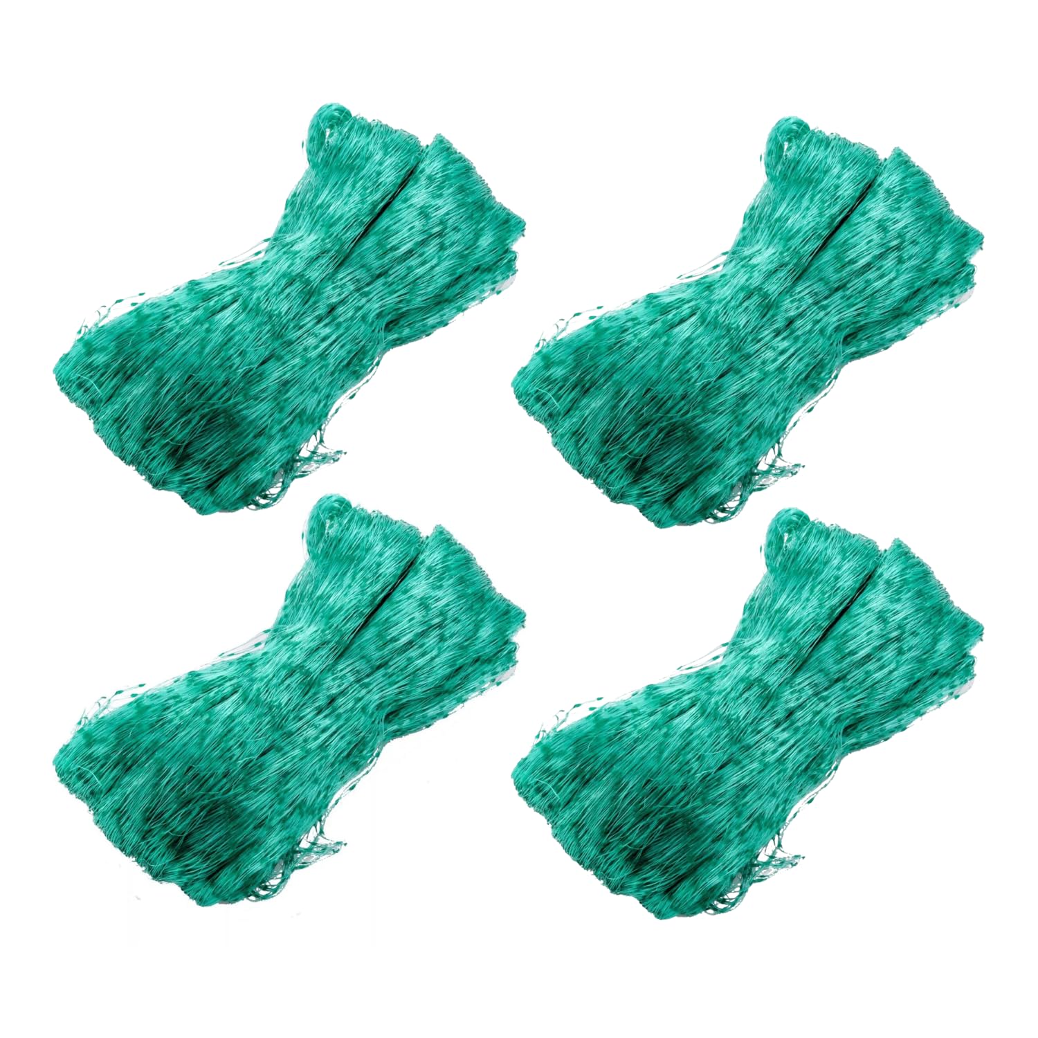 Garden mile 4 Packs Of 2m X 10m Heavy Duty Bird Netting For Garden Pond Protection Pest Control Green Pond Netting Mesh Net For Fruit Vegetables Plants Greenhouse Accessories