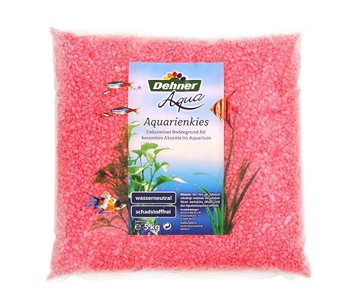Dehner Gravilla de Acuario Aqua, Granos de 4-6 mm, 5 kg