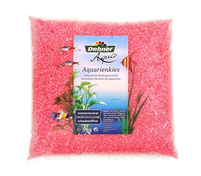 Dehner Gravilla de Acuario Aqua, Granos de 4-6 mm, 5 kg