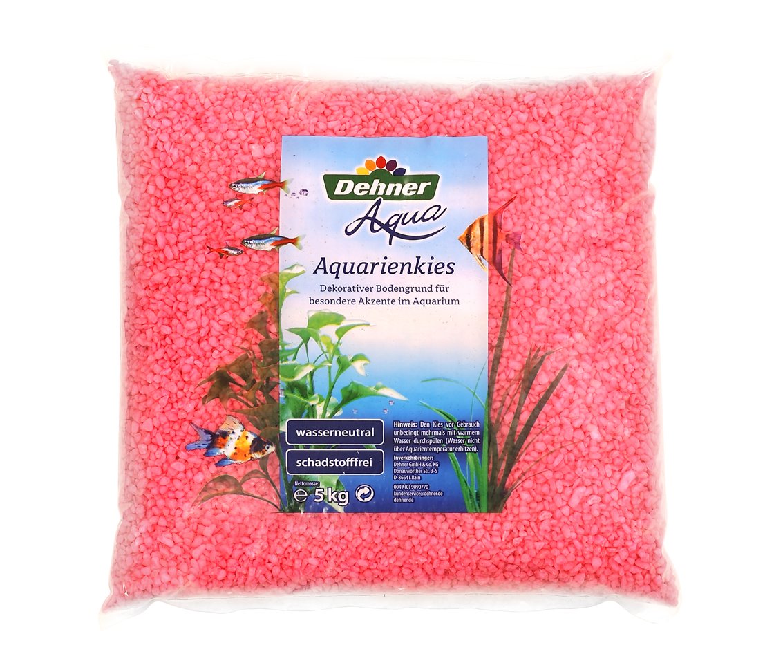 Dehner Expander Aqua aquarium gravel, grain size 4-6 mm, 5 kg