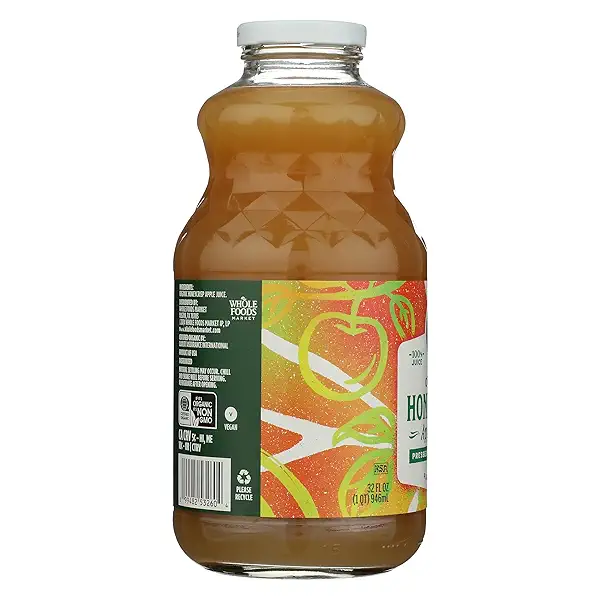 Whole Foods Market Organic Honeycrisp Apple Juice, 32 FZ 5
