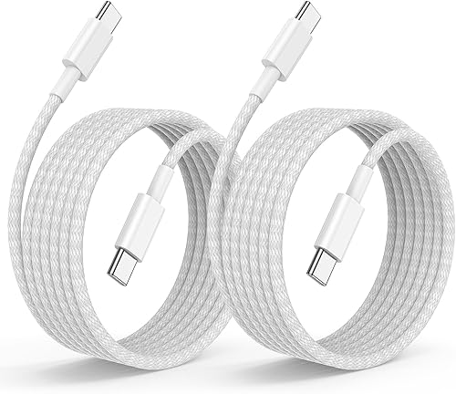 Cable de carga rápida para iPhone 15 de 10 pies, cable de carga largo tipo C a USB C para Apple iPhone 15 Plus15 Pro Max, MacBook Pro