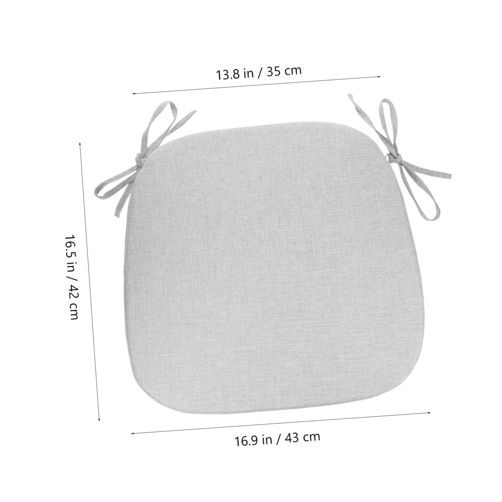 Cabilock Cojín para Silla Elevadora Cojines De Silla De Viscoelástica Cojín De Yoga Cojín De Asiento Cuadrado Asiento Elevador Cojín Grueso para Silla Niño Pequeño Herradura Esponja
