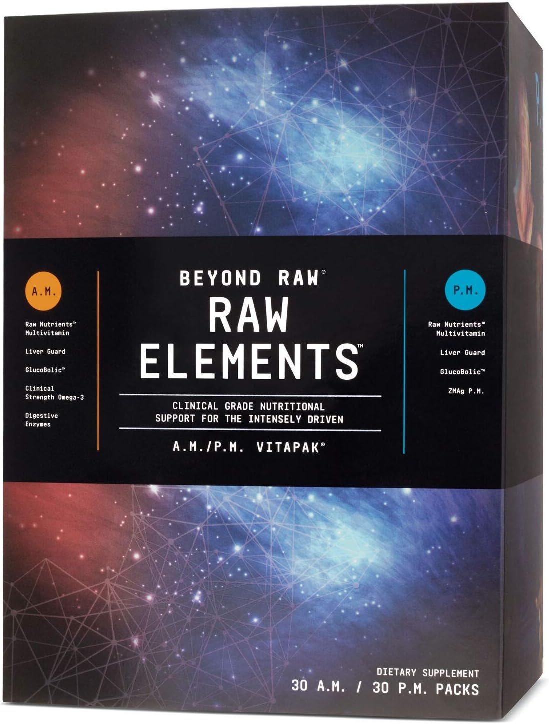 Beyond Raw Raw Elements A.M./P.M. VitaPak Program