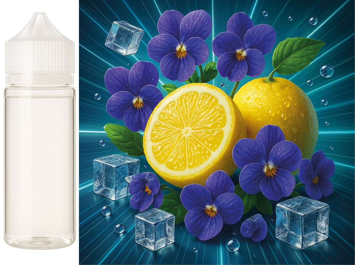 Violet Citrus Ice – cytryna fiołek Ice aromat koncentrat – Wegański – Sasami – 100ml