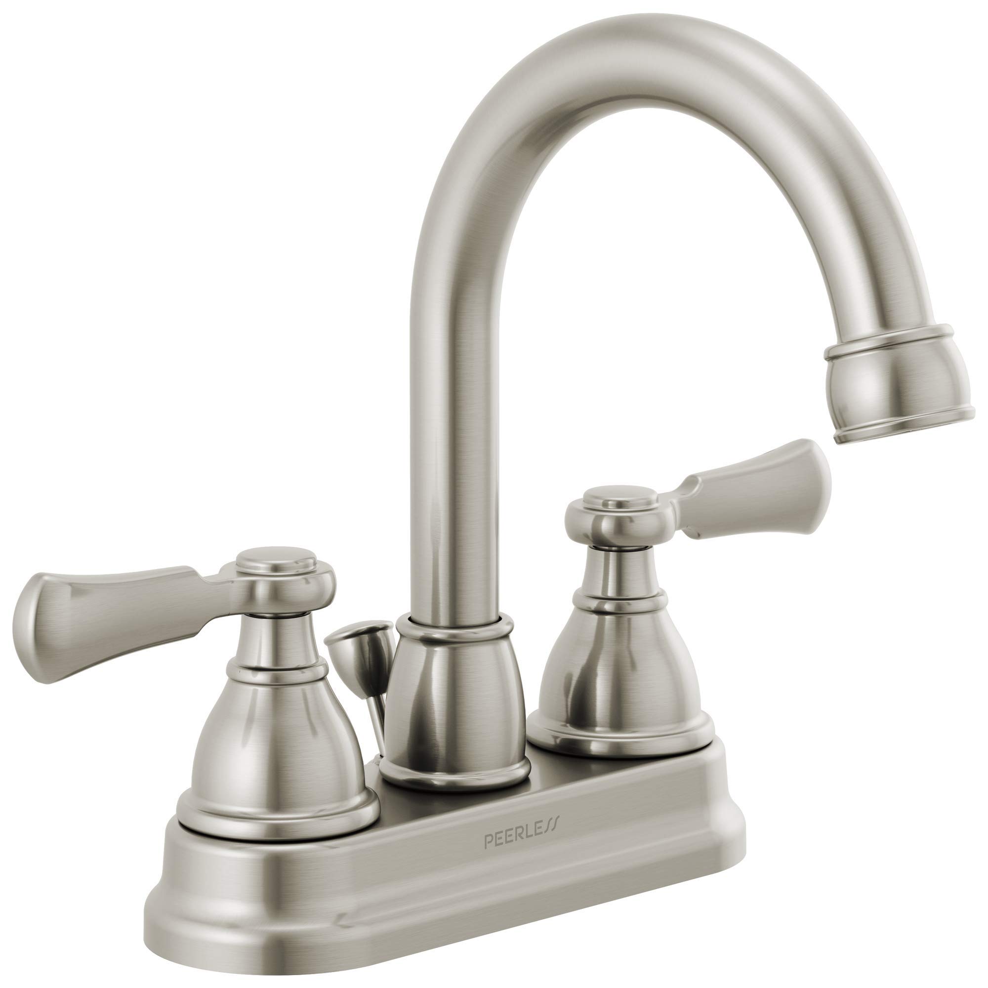 Peerless P2665LF-BN Elmhurst - Rubinetto centrale per vasca da bagno, in nichel spazzolato