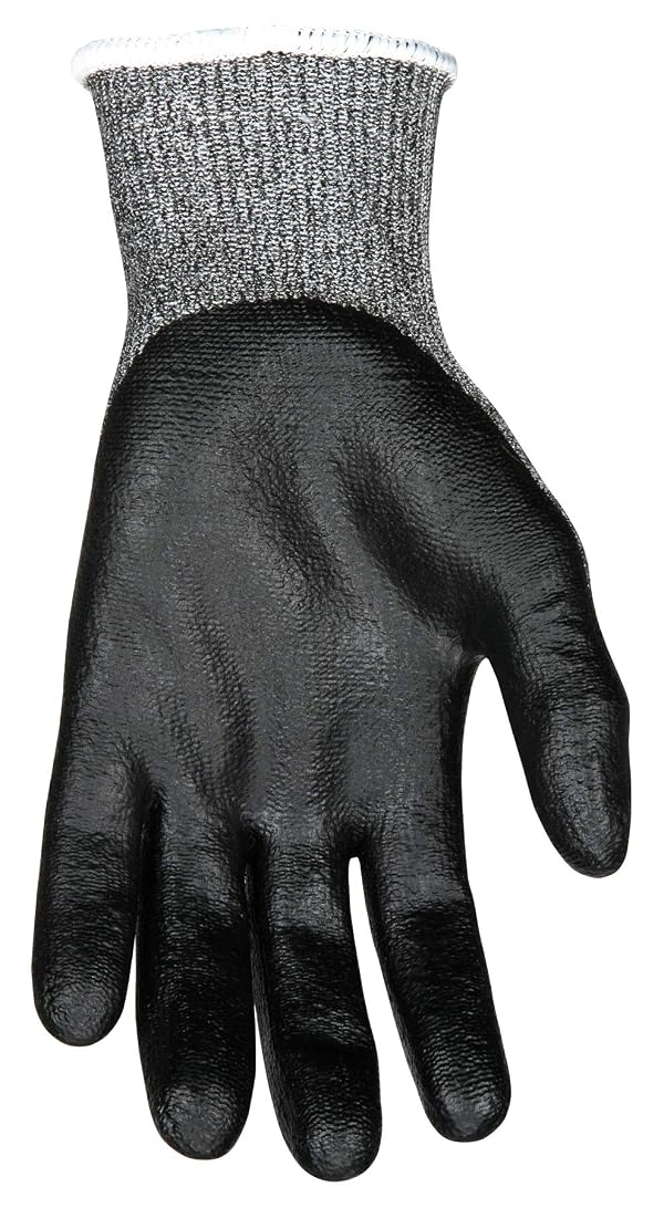 MCR Safety N9676GL Ninja Work Gloves, Large, Gray, Salt And Pepper, 1-Pair by MCR Safety - Used condition - Image 2