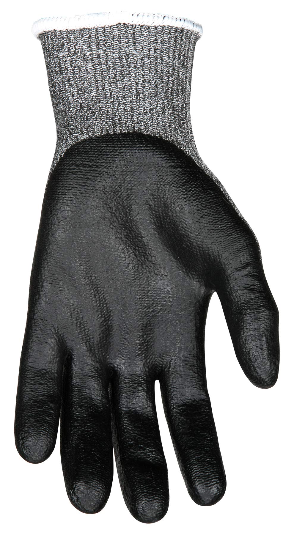 MCR Safety Gants de travail Ninja Max N9676GL - Calibre 10 Dyneema Diamond Shell - Paume et doigts enduits bi-polymère - Taille L - Gris