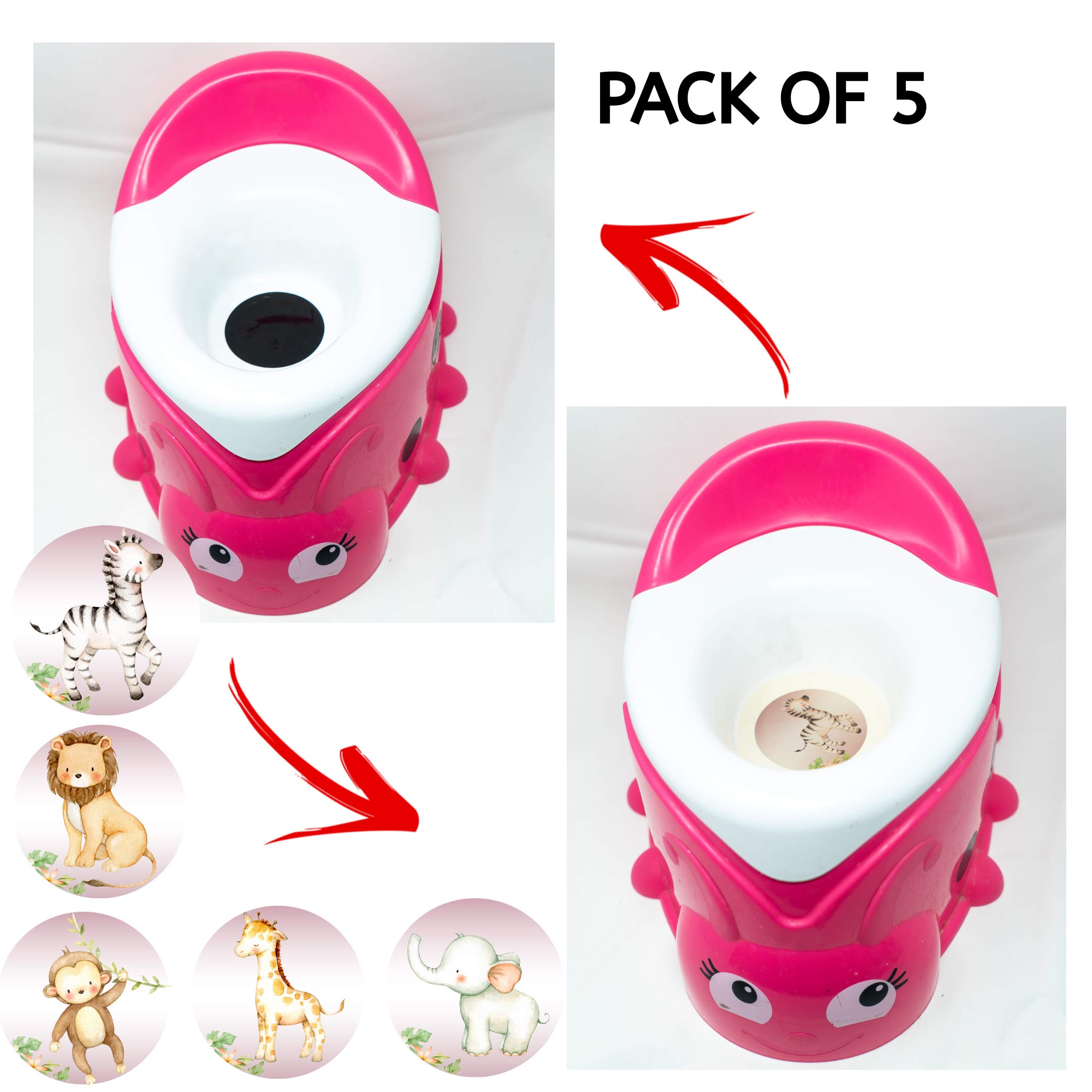 Buy Potty Training Seat Magic Sticker Animal toddler Potty Training