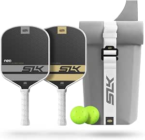 Selkirk Sport SLK Neo Pickleball Paddles Set of 2 + Pickleballs + Sling Bag