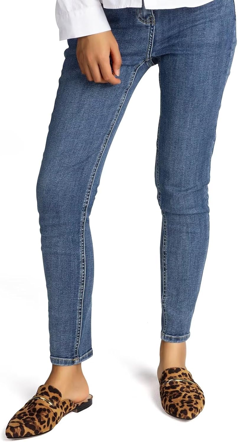 MUSSHOE Comfortable Work Women's Mules - Casual Slip on Black Suede Backless Loafers-Office Business Teacher Dressy Flats 2025 for Professional Women - Image 7