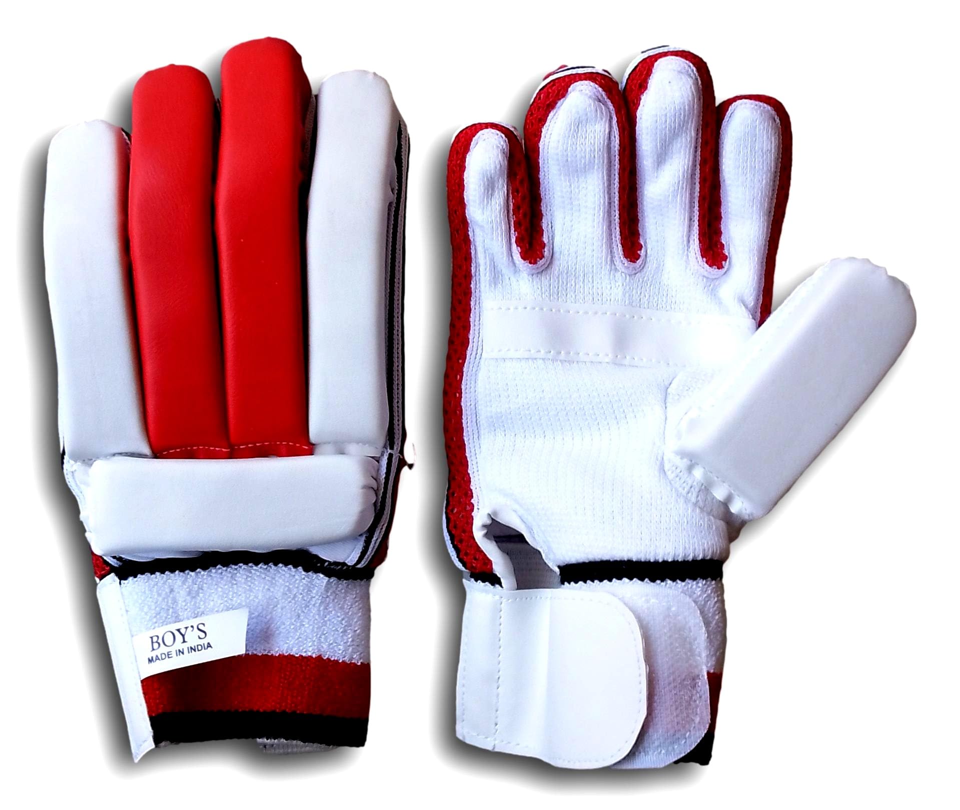 Cricket Batting Gloves for Boys - Youth Junior Kids 8 to 12 Years Old Age, Cotton Padded Breathable, Impact Resistant Safety for Young Cricketers, Comfortable Protective Gloves for Teenagers-image-38