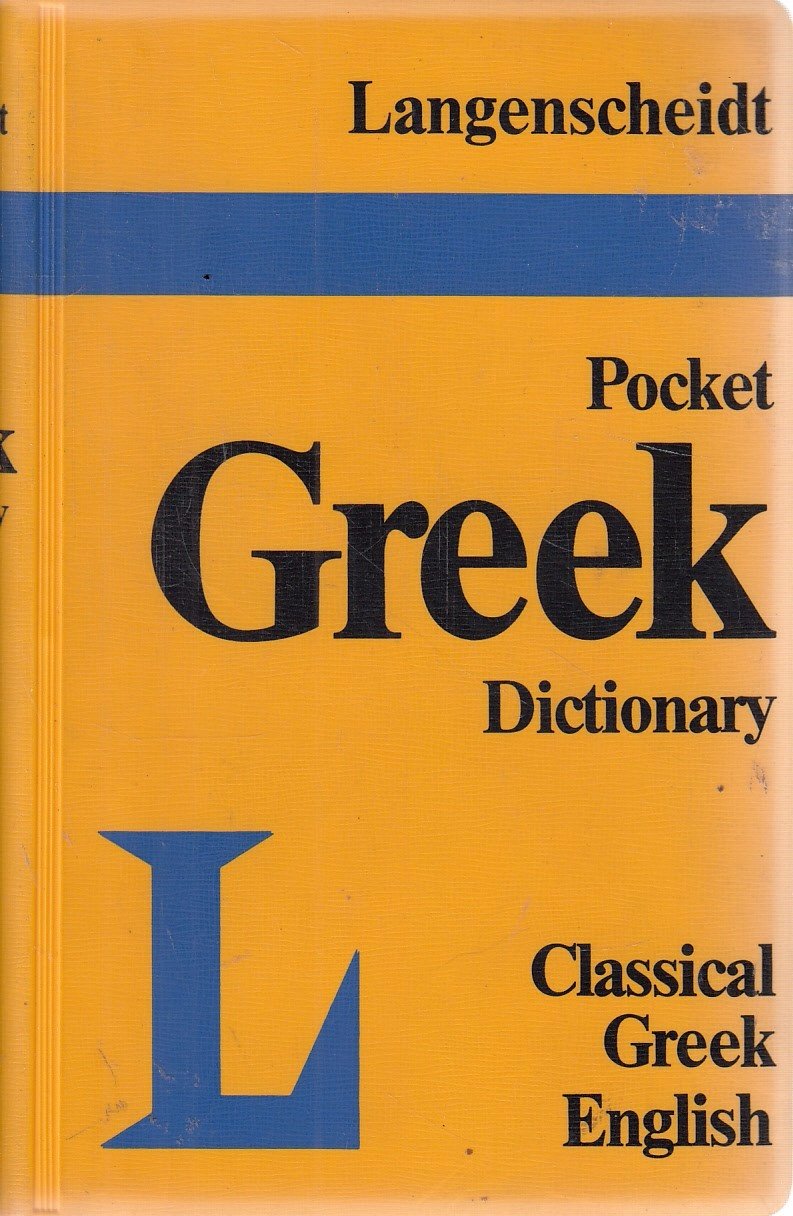 Langenscheidt's Pocket Dictionary Classical Greek (Langenscheidt's