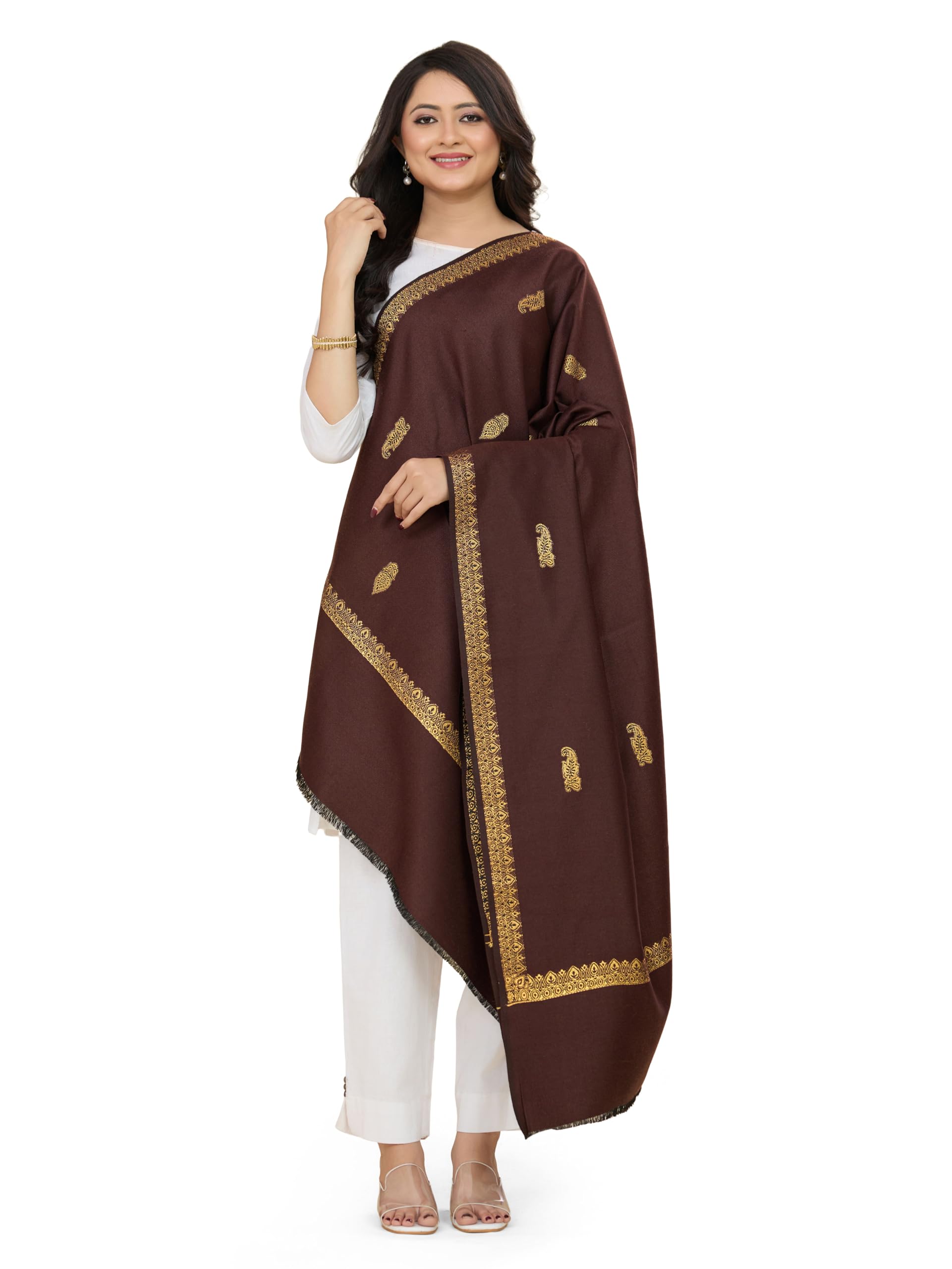 Women's Beautiful Maroon Shawls, Stoles