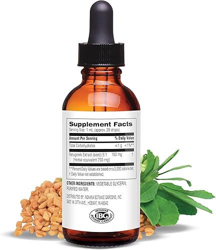 Miniatura 2 de Botanic elección Extracto de líquido, Fenugreek semillas, 1onza líquida, 1, 1