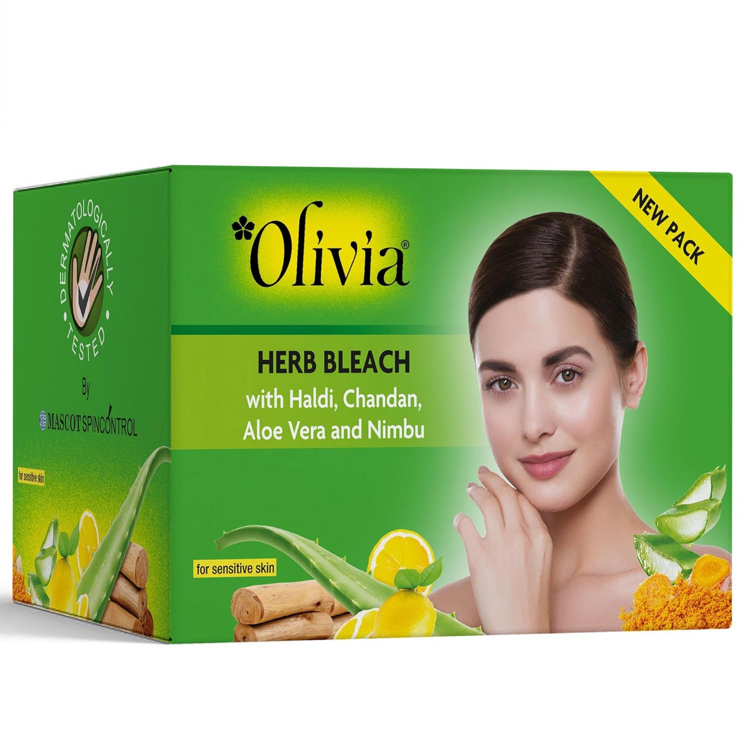 Herb Based /Herbal Bleach Big Pack 60 Grams All Natural Ingredients