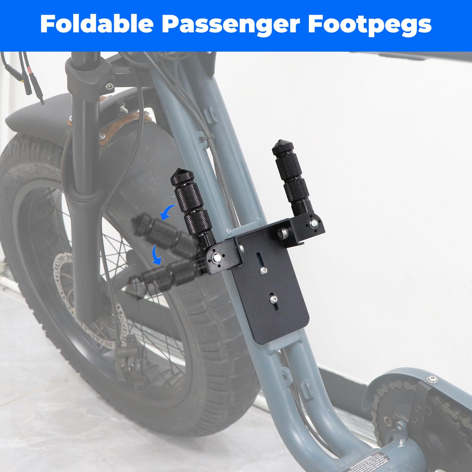 Amazon.com: YIBEICO Foot Pegs for Super 73 S1/S2/RX/ZX, Folding