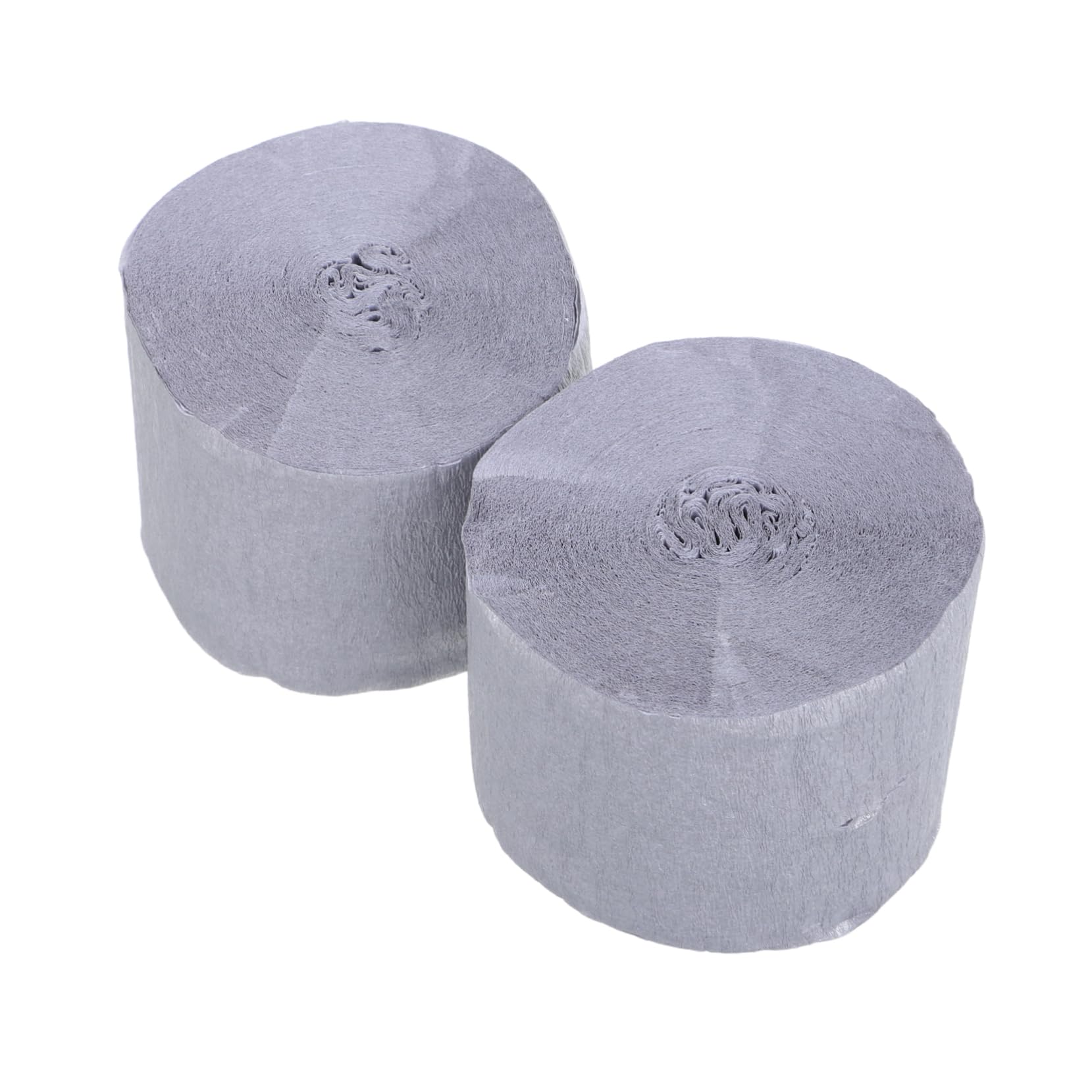 AUTSUPPL Elastic Crepe Paper Streamers 2 Rolls for Birthday Versatile Decorations for Wall Ceiling Door Window 25m Perfect for Wedding Graduation