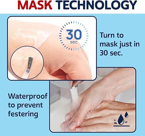 Miniatura 7 de Eliminador de verrugas de acción rápida: removedor de verrugas de ácido salicílico para verrugas plantares, congelación de maíz de acción rápida