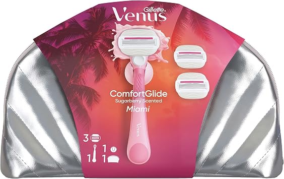 Gillette Venus Pro ComfortGlide Sugarberry Kokulu Kadın Tıraş Bıçağı,
