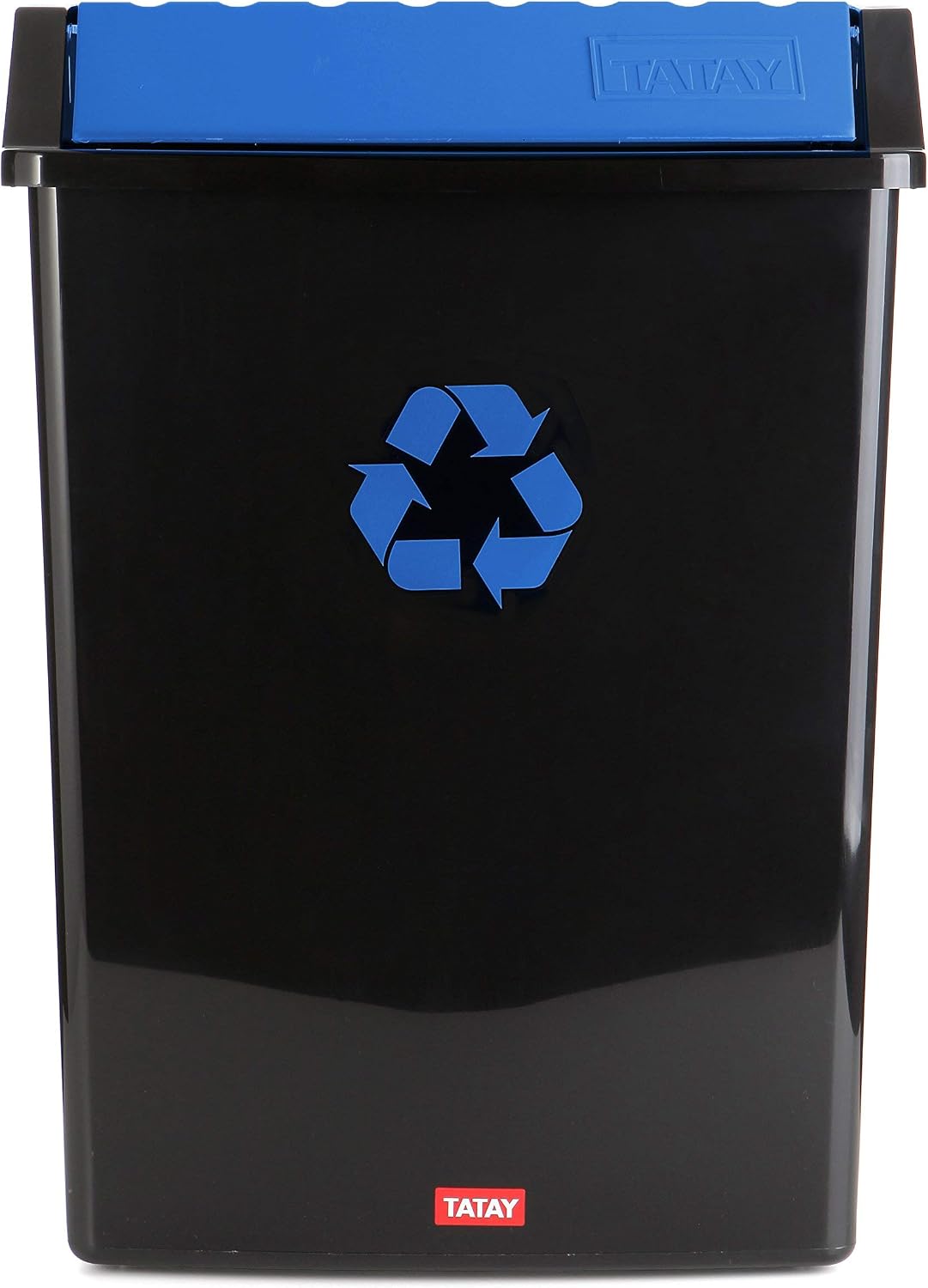 TATAY Recycling Container, 50 L, Polypropylene, Blue, One Size